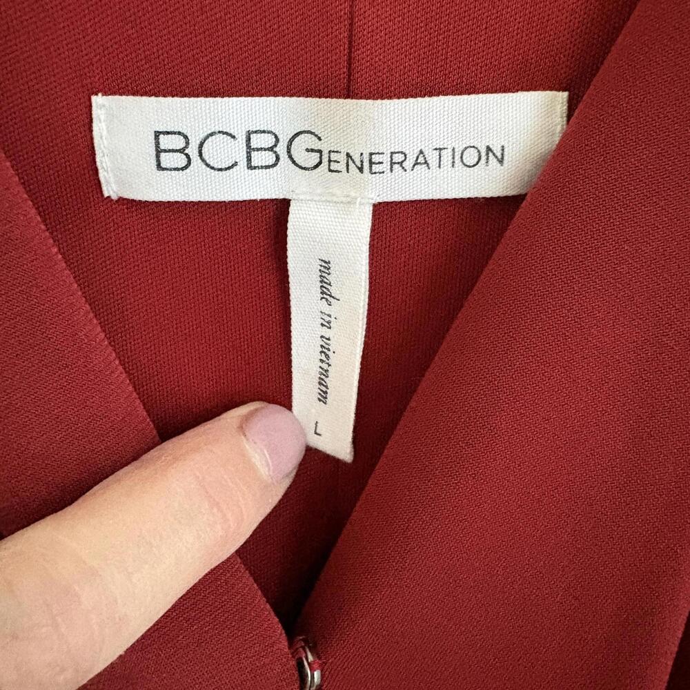 Bcbgeneration | Strappy Rust Keyhole Racerback Pl… - image 3